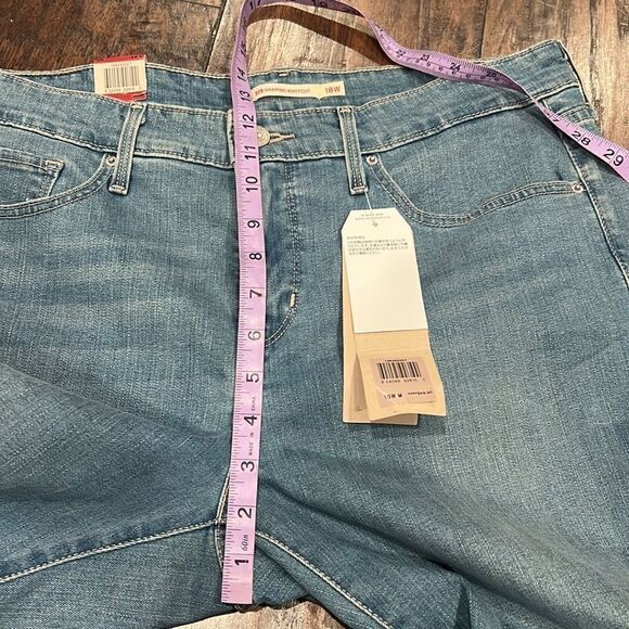 315 SHAPING BOOTCUT mid rise JEANS (PLUS SIZE)  size 18 W misses from 2015 NWT - Picture 11 of 13